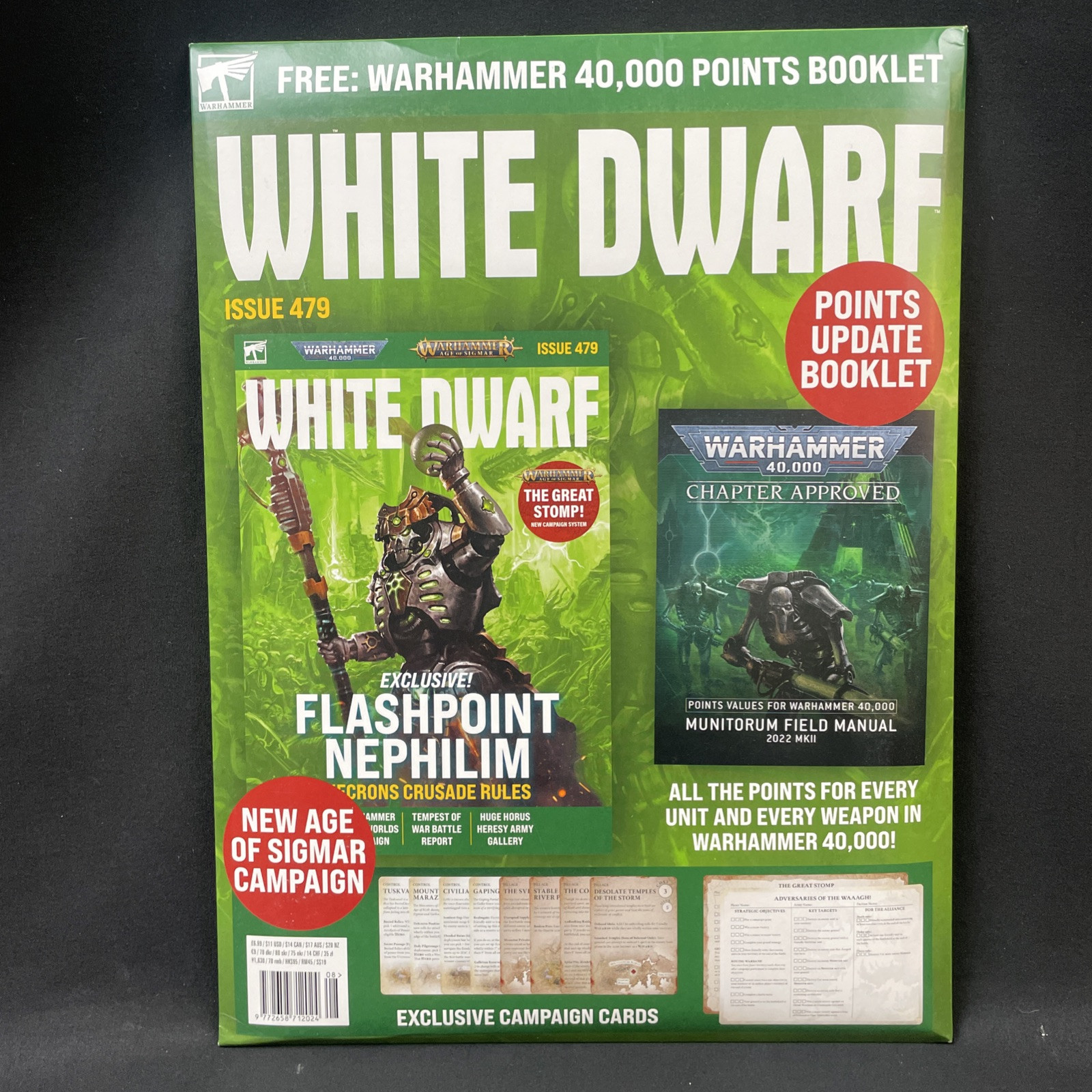 Games Workshop Warhammer White Dwarf Magazine Issue 479 New SEALED