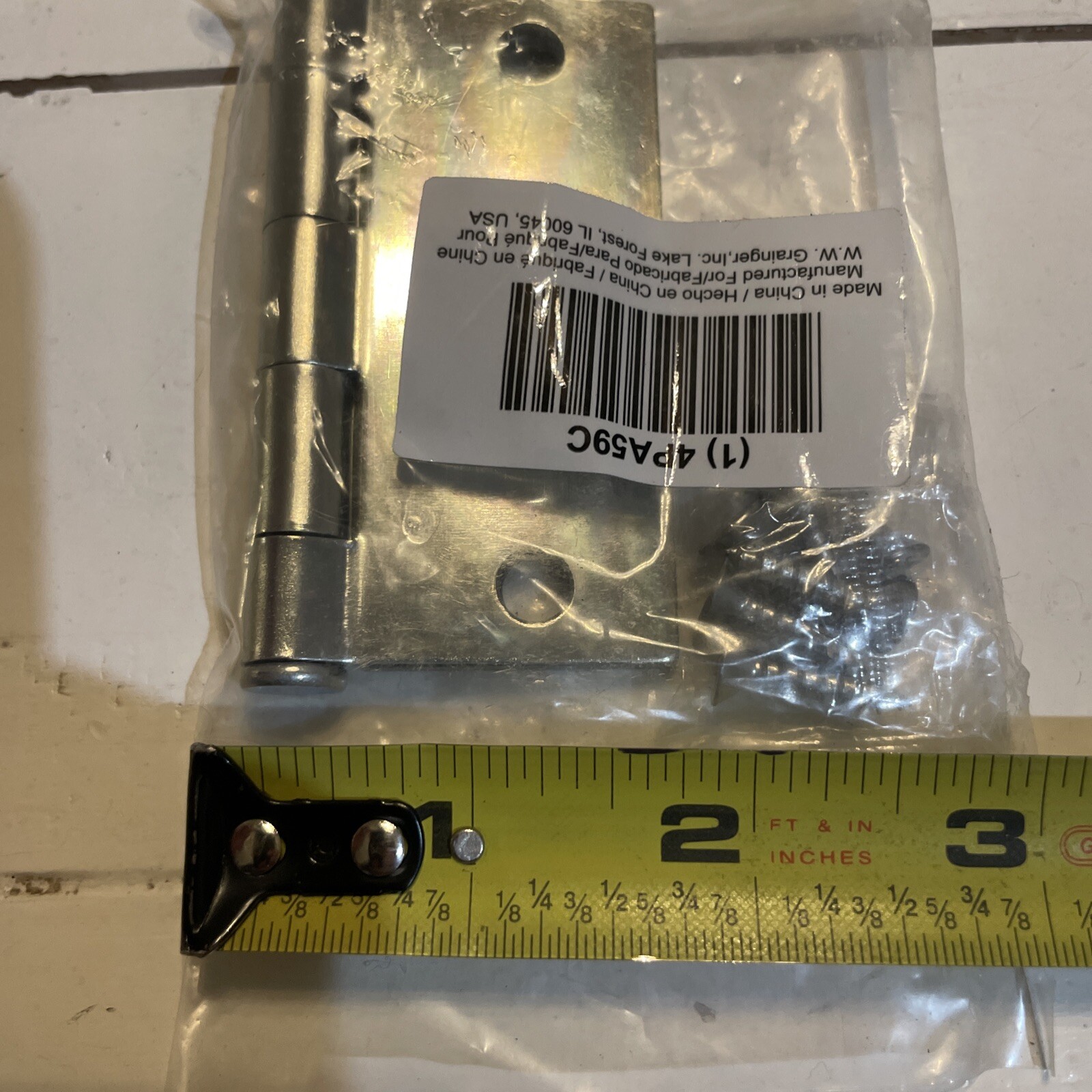 4PA59C Hinge Door 2 pieces WITH SCREWS