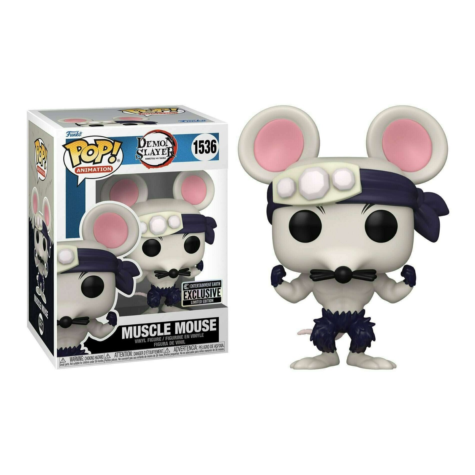 Funko Pop! Vinyl: Demon Slayer: Kimetsu no Yaiba - Muscle Mouse #1536 - EE Excl.