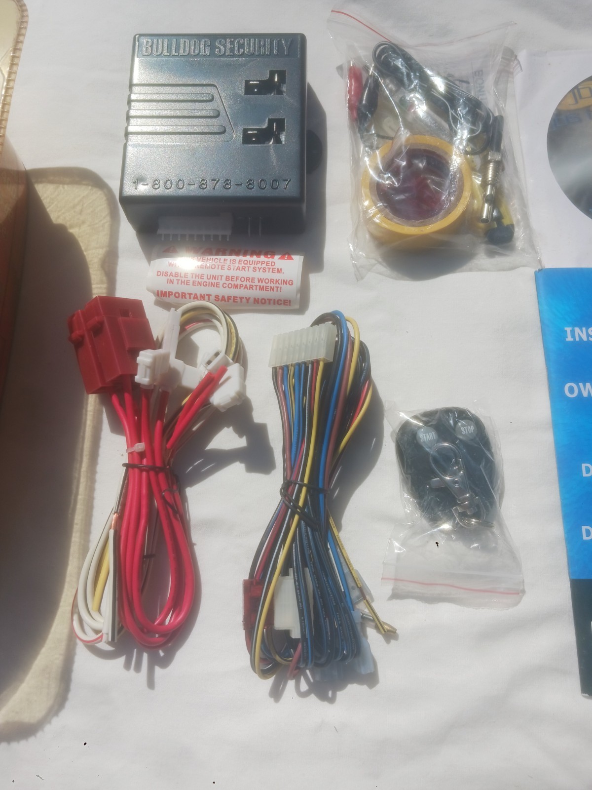 Bulldog Security Remote Vehicle Starter System Model (RS82) 400'range