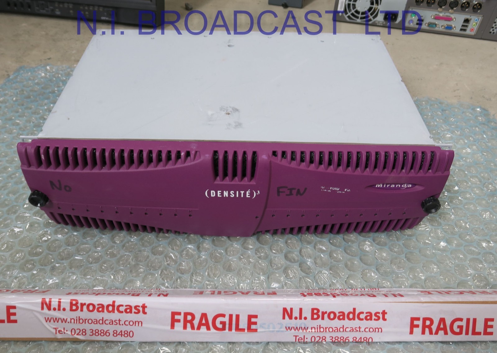 Miranda densite 3 frame with 8x HD das,  5x XVP3901 3G/ HD up / down converter c
