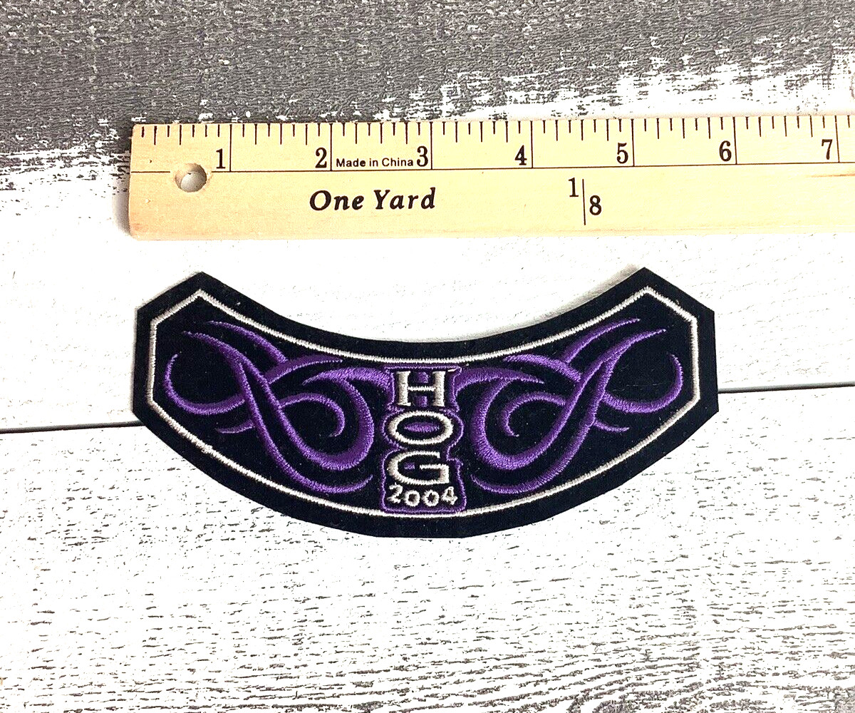 Harley Owners Group Embroidered Patch 2004