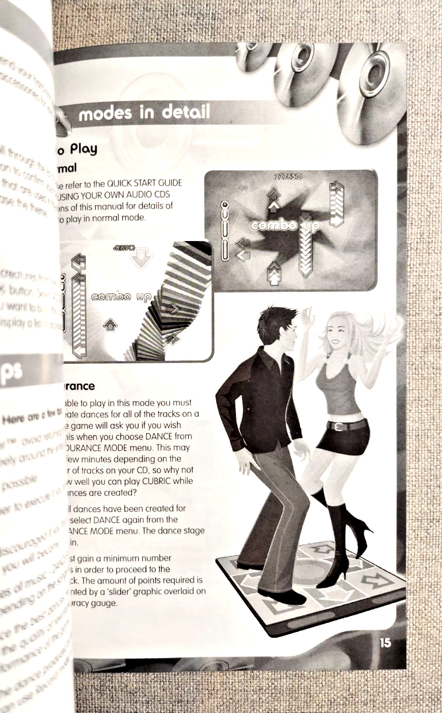 Dance Factory Instruction Manual Only - PlayStation 2