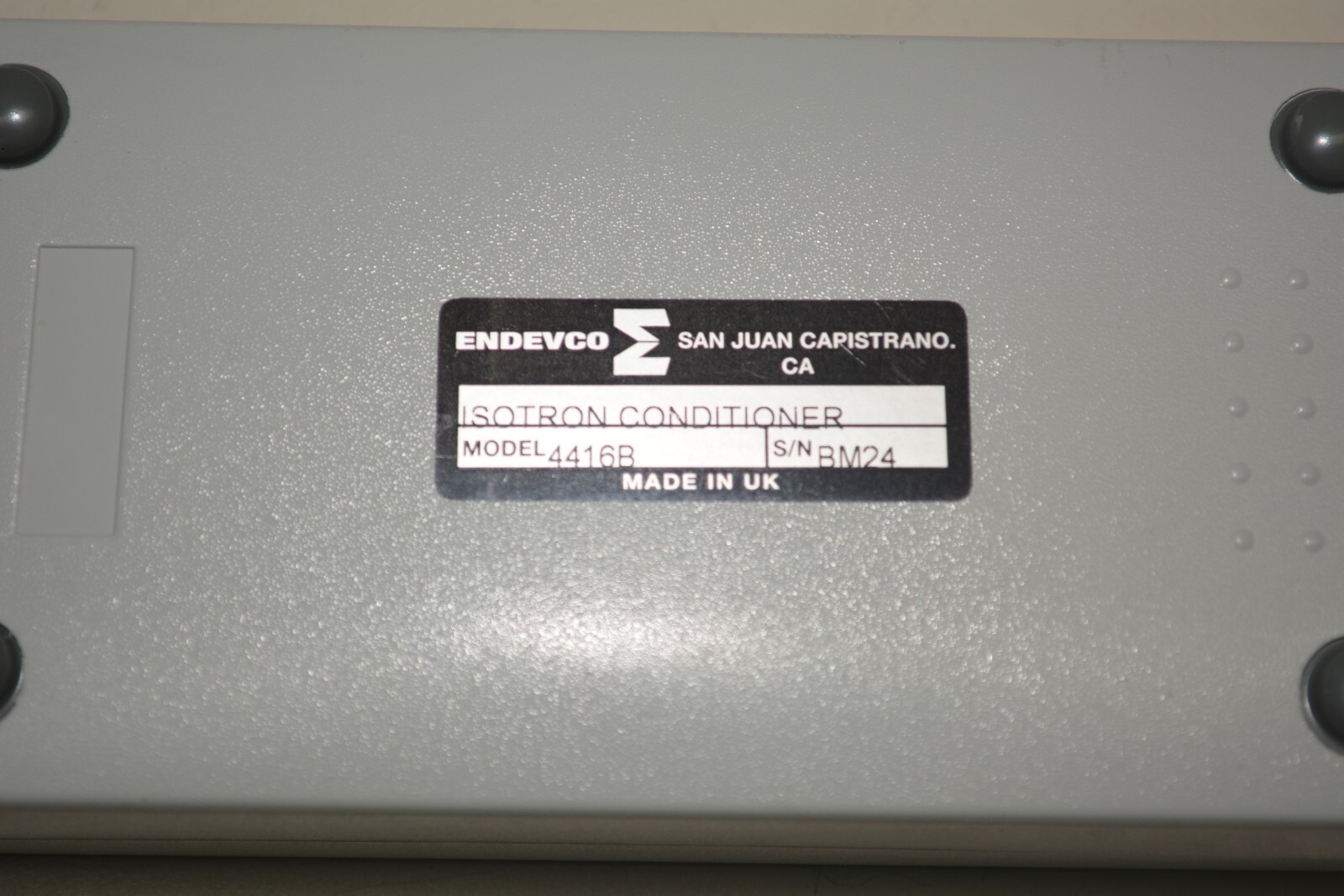 Endevco Isotron Conditioner 4416B #W2902