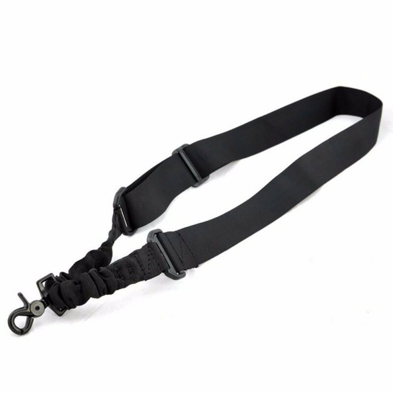 US Tactical Single 1 Point Rifle Sling Gun Sling Strap with Quick Release Buckle