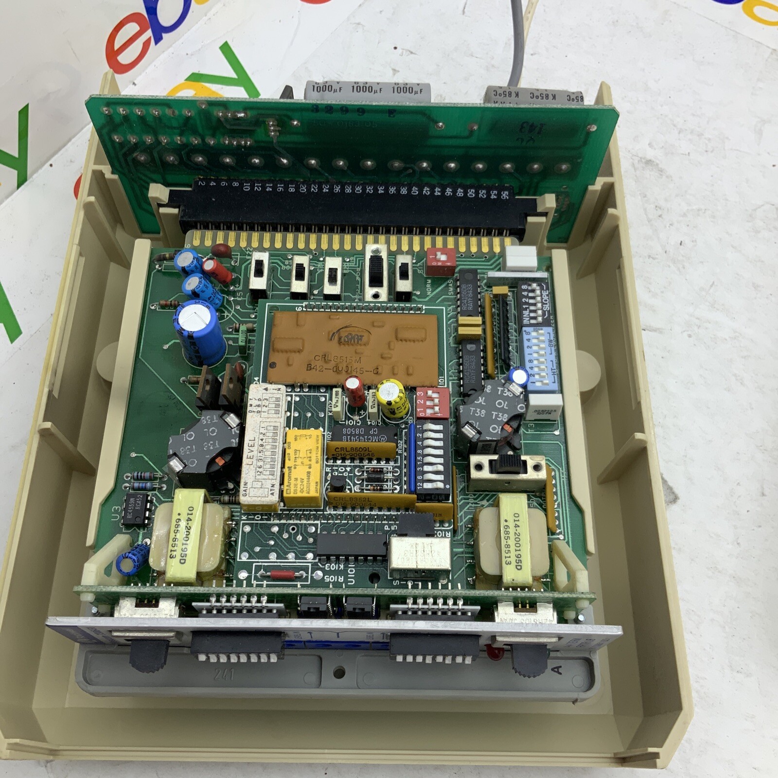 ROCKWELL WESCOM 7306-51 4-4 TERM REPEATER loopback telecommunications card