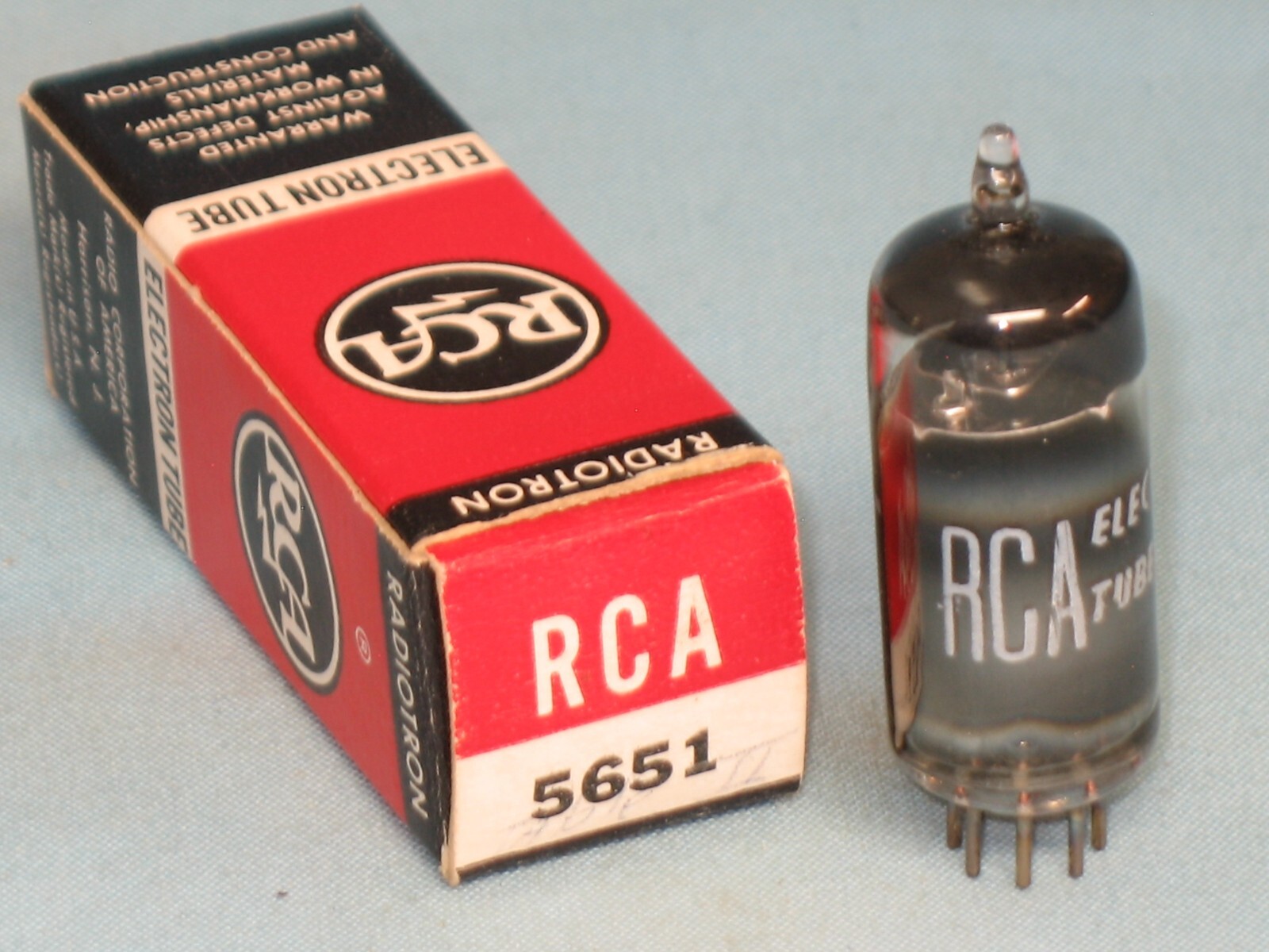 VACUUM TUBE ~ 5651 ~ RCA ~ NOS ~ 5651