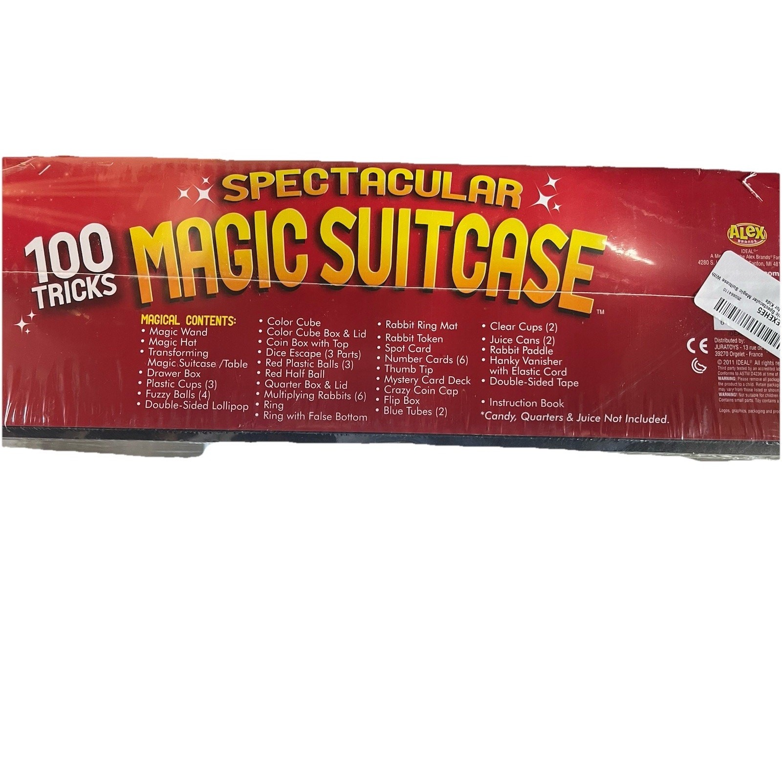 Ideal Magic Spectacular Magic Suitcase Magic Tricks Act Brand New Sealed Box