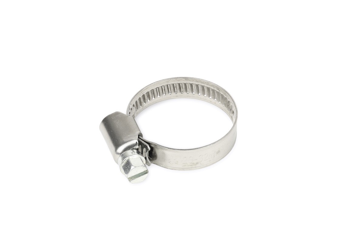 German-Style Stainless Steel Worm-Drive Hose Clamp, 32mm