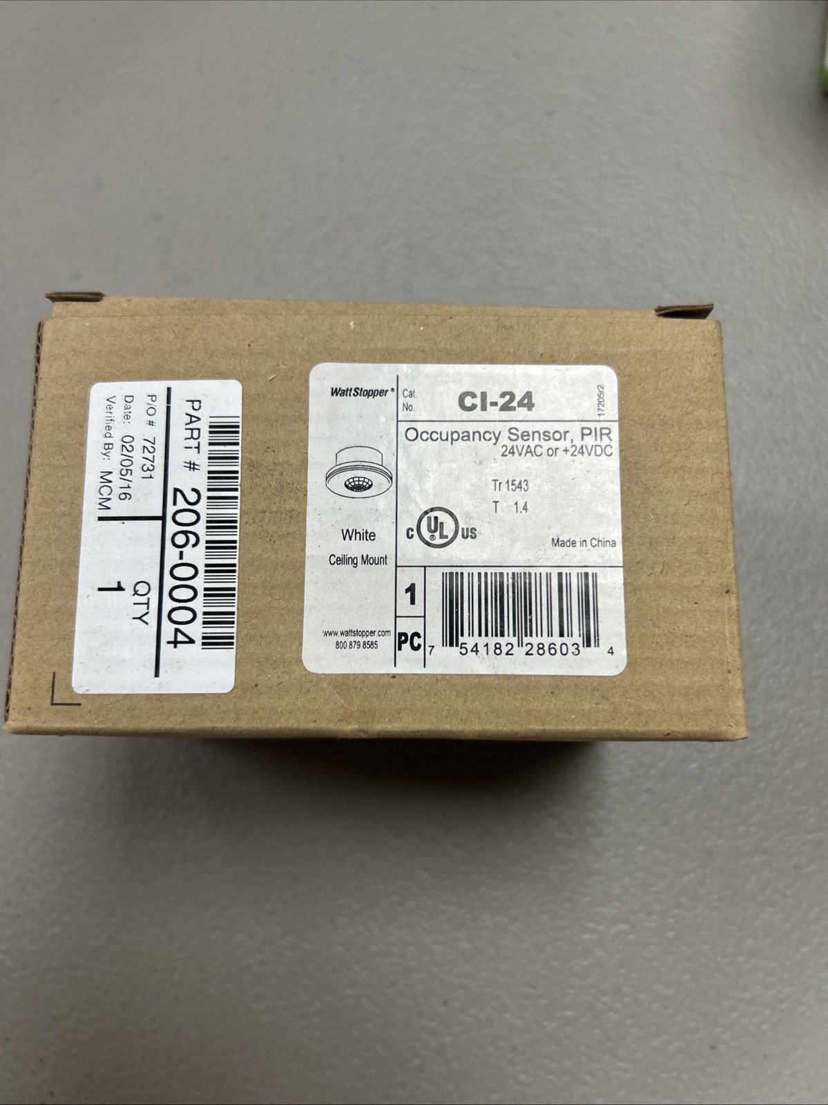 New Legrand CI-24 24VDC/AC Ceiling Occupancy Sensor