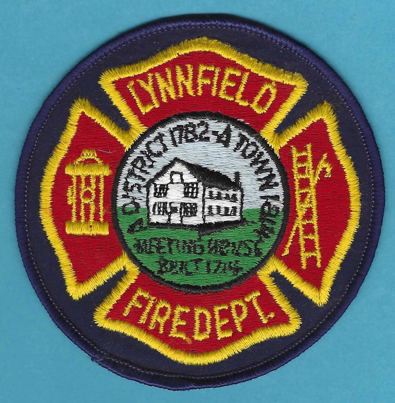 LYNNFIELD MASSACHUSETTS FIRE RESCUE PATCH