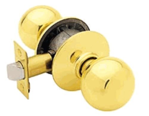 SCHLAGE-ORBIT -605 PASSAGE, 16-080 ADJ, 10-027 STK, BRITH BRASS
