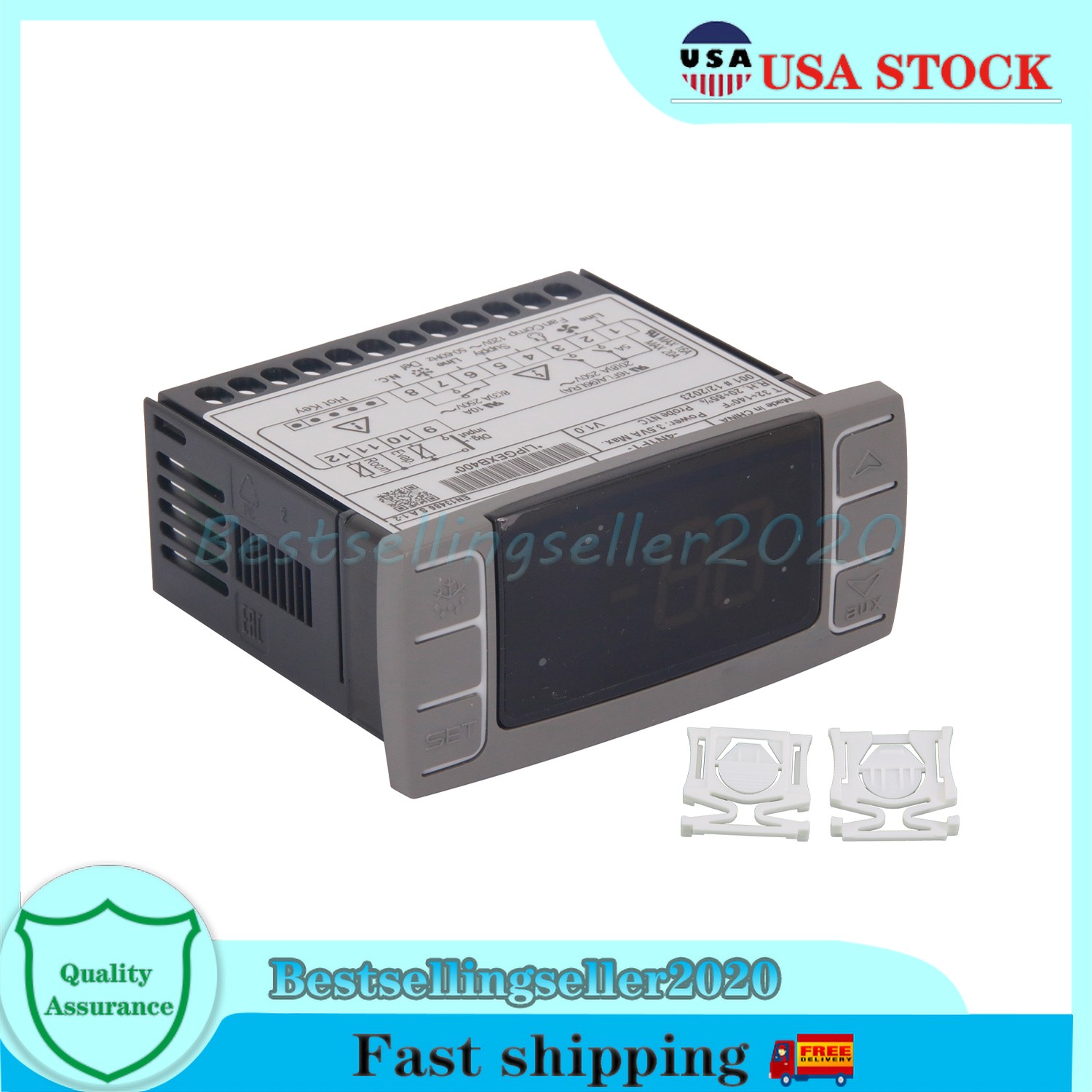 For Dixell Refrigerating XR06CX-4N1F1 Digital Thermostat Defrost Fans Controller