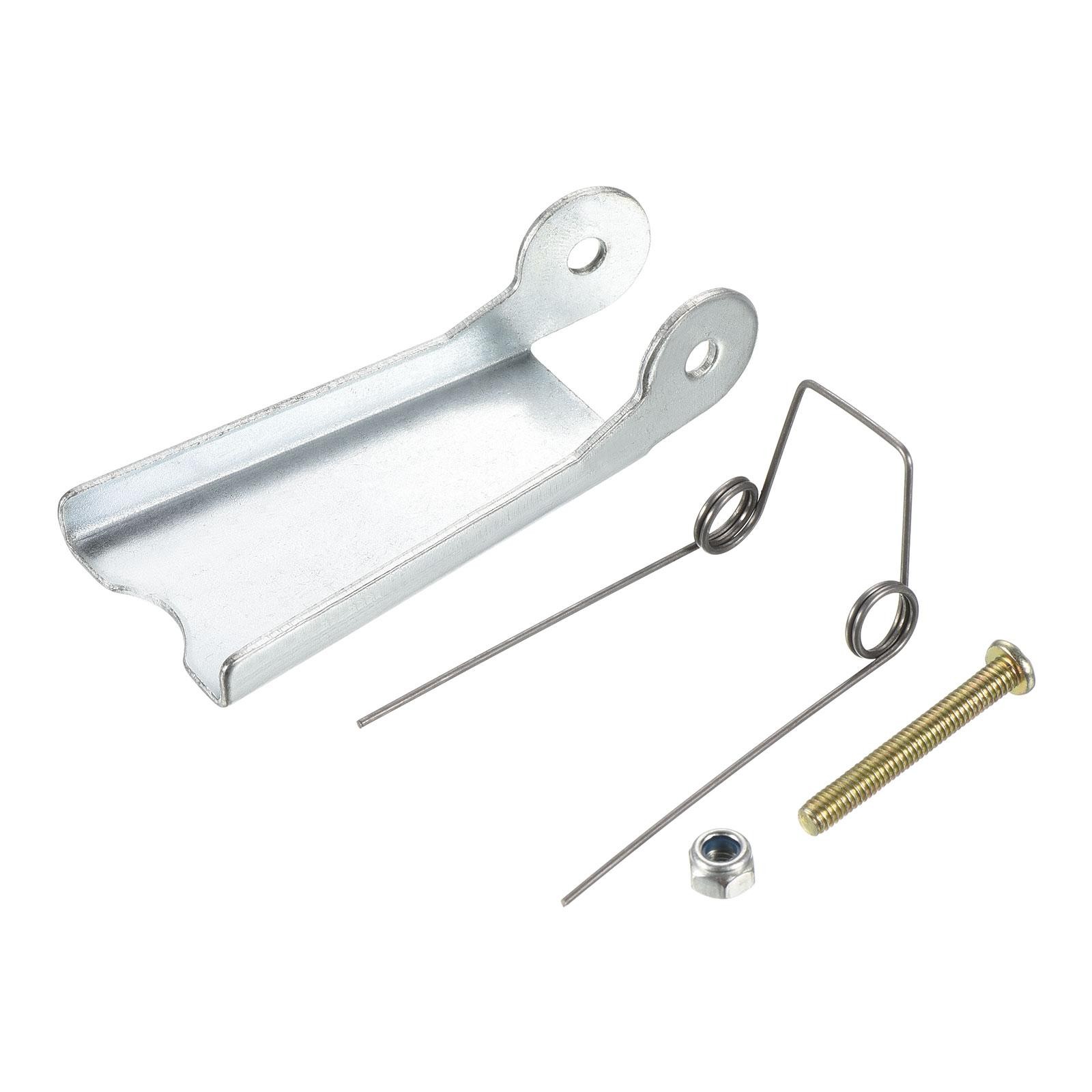 2pcs 2.9" Replacement Hooks Latch Metal Receiver Hitch for Trailer Silver