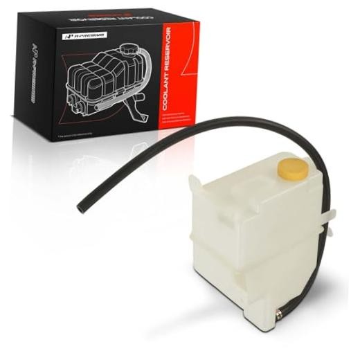 Engine Coolant Overflow Recovery Reservoir Tank [with Cap & Tubing]