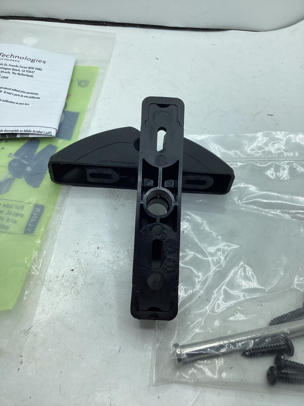 D&D Technologies TL01 T-Latch Action Gate Latch, Padlock Gravity Gate Latch