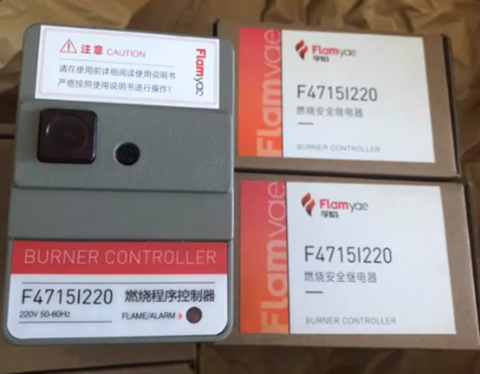 NEW FLAMYAM F4715I220 Control Box Burner Controller