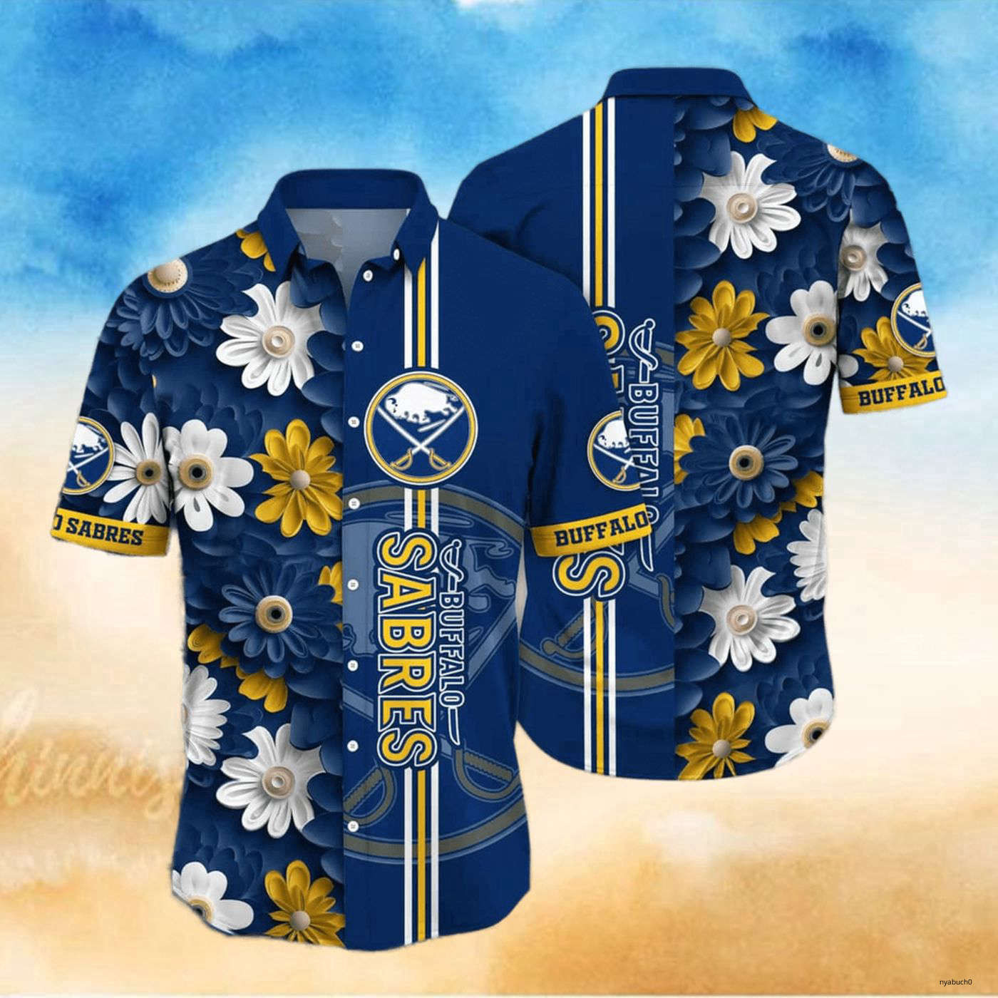 Buffalo Sabres Hawaiian Shirt Summer Gift For Friends Beach Shirt Team Shirt