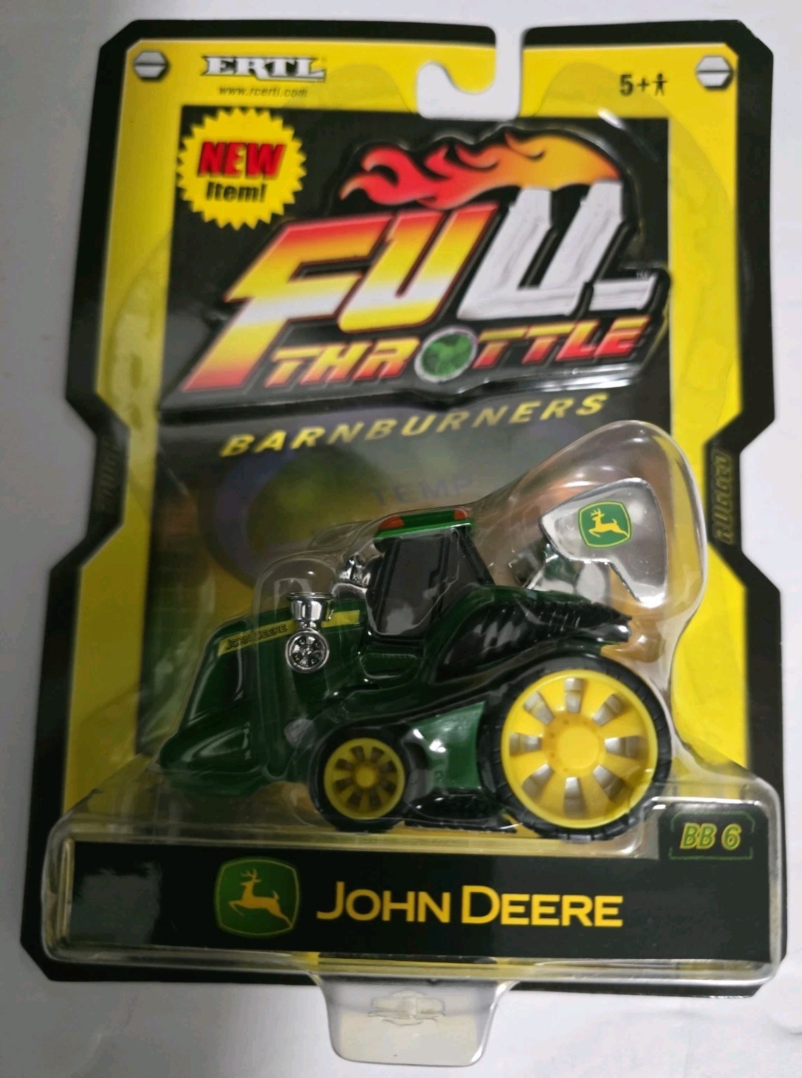 Ertl Full Throttle Barnburners 2004 John Deere BB-6 Tractor 1:64 NEW