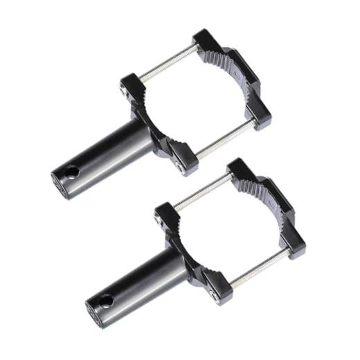 2 PCS Motorcycle Spotlight Mount Brackets, Shock-Absorption Light Bar Mount