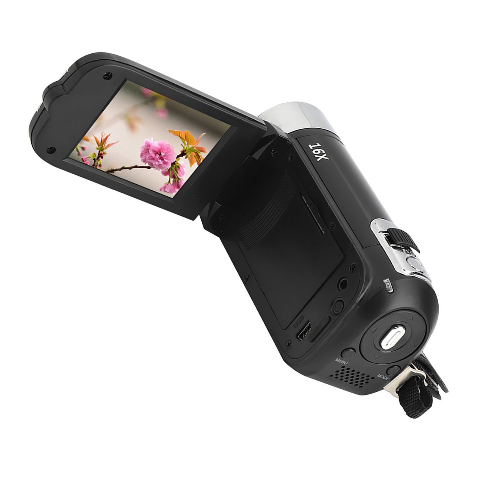 16X Zoom Colourful Display Screen High Definition Camera Image Video Camcorder