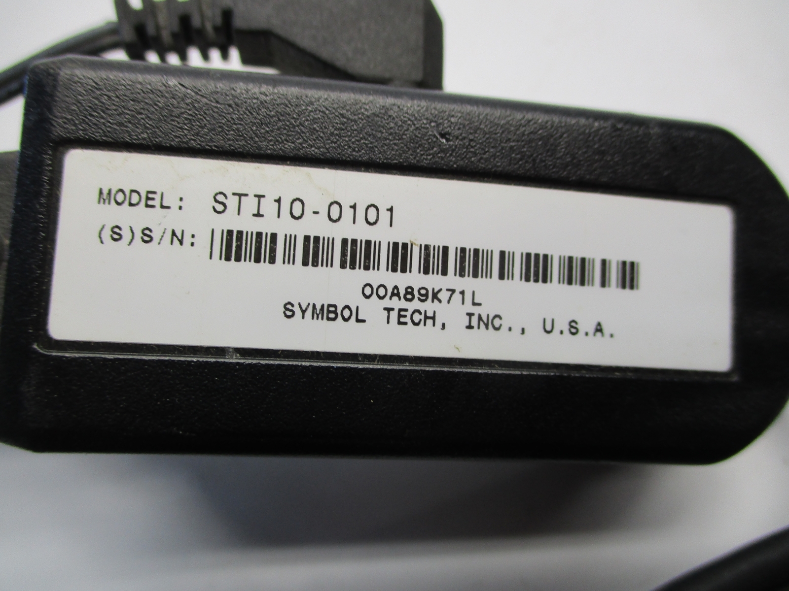 SYMBOL TECH STI10-0101 CABLE NSNP