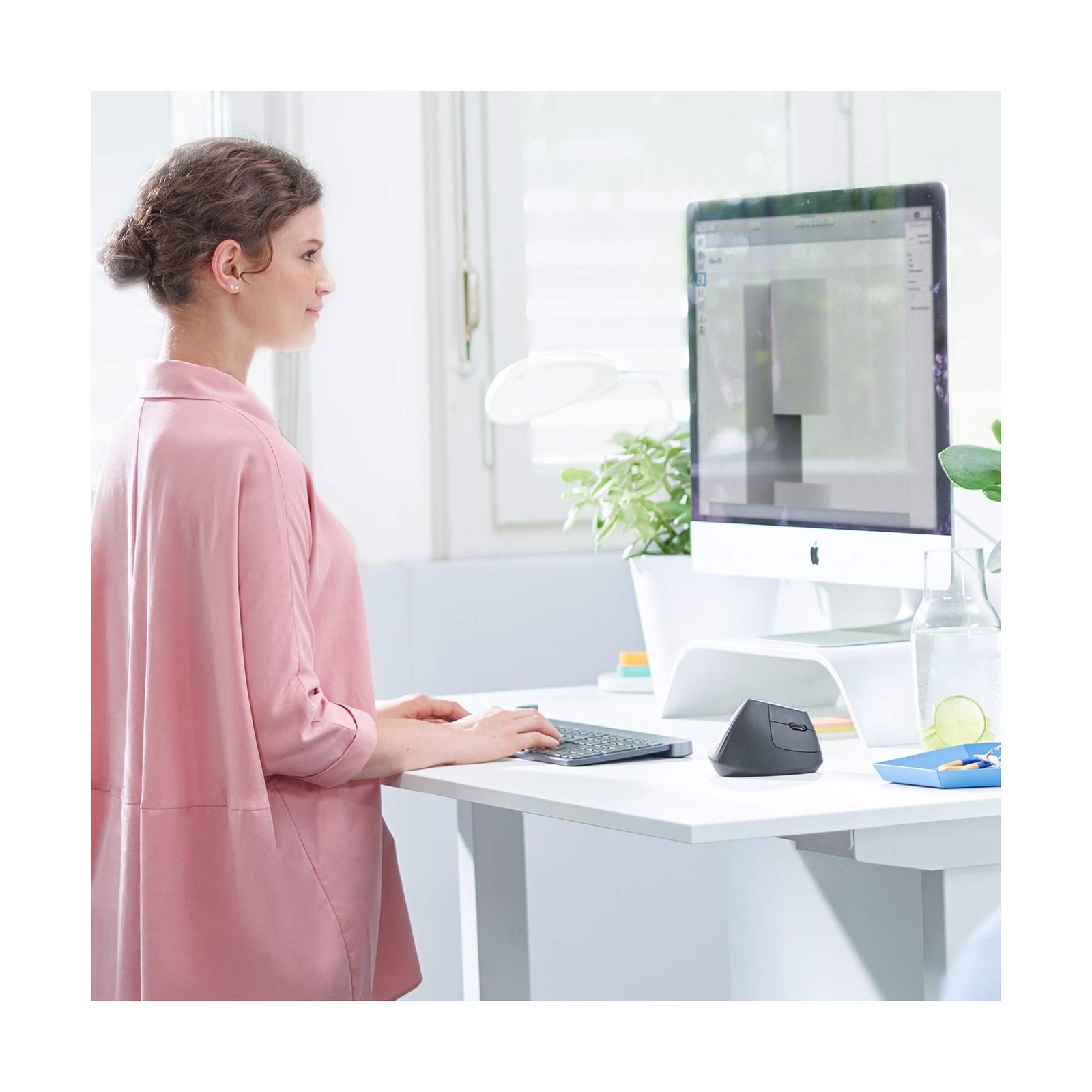 Logitech MX Vertical Wireless Mouse – Ergonomic Design Reduces ... FAST US