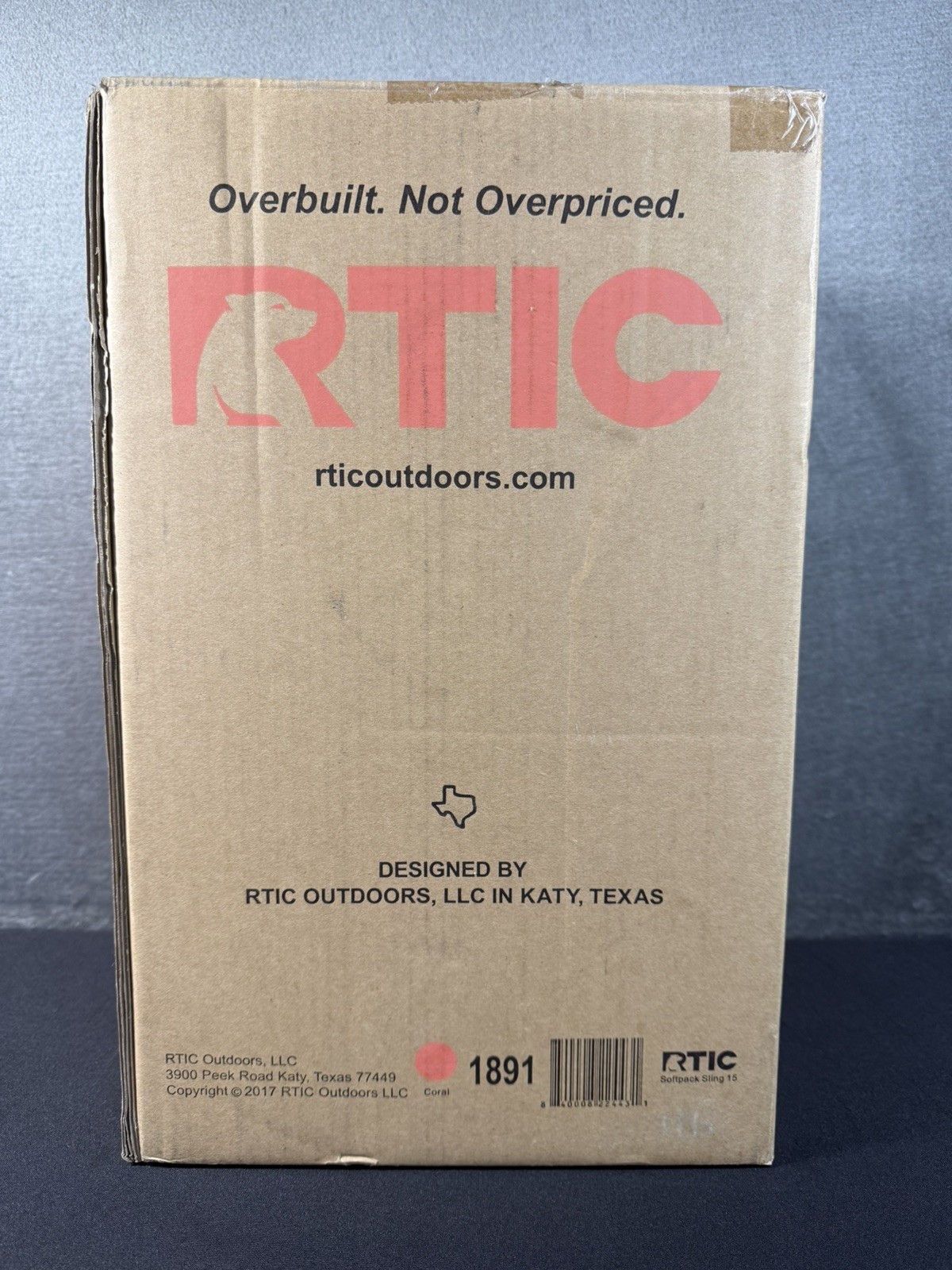 RTIC Insulated Backpack sling 15 Cooler Coral