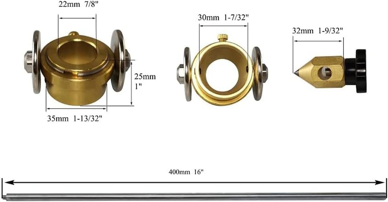 AG-60 Plasma Cutter Torch Circinus Roller Guide Wheel - Precision Cutting Tool