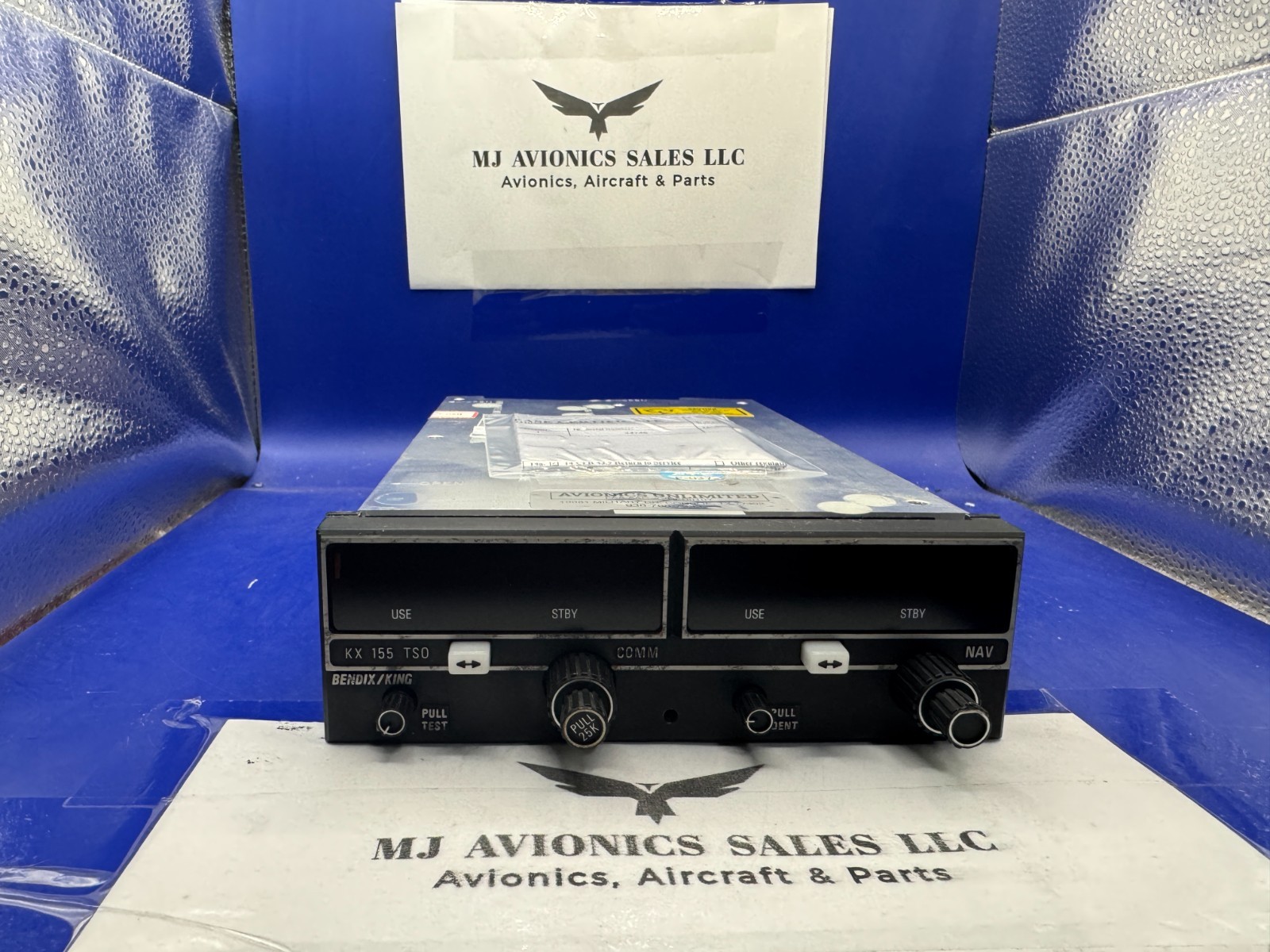 BENDIX/KING KX 155 P/N 069-1024-42 14VDC WITH GLIDE/SLOPE WITH FAA FORM 8130-3