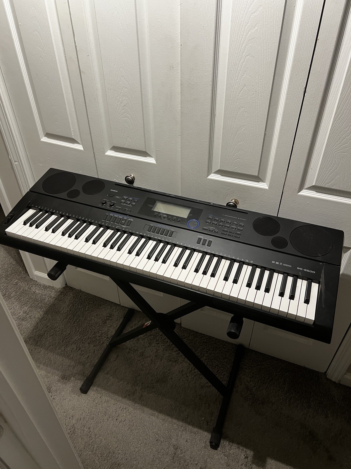 NICE Casio WK-6500 Black 76 Keys - Keyboard