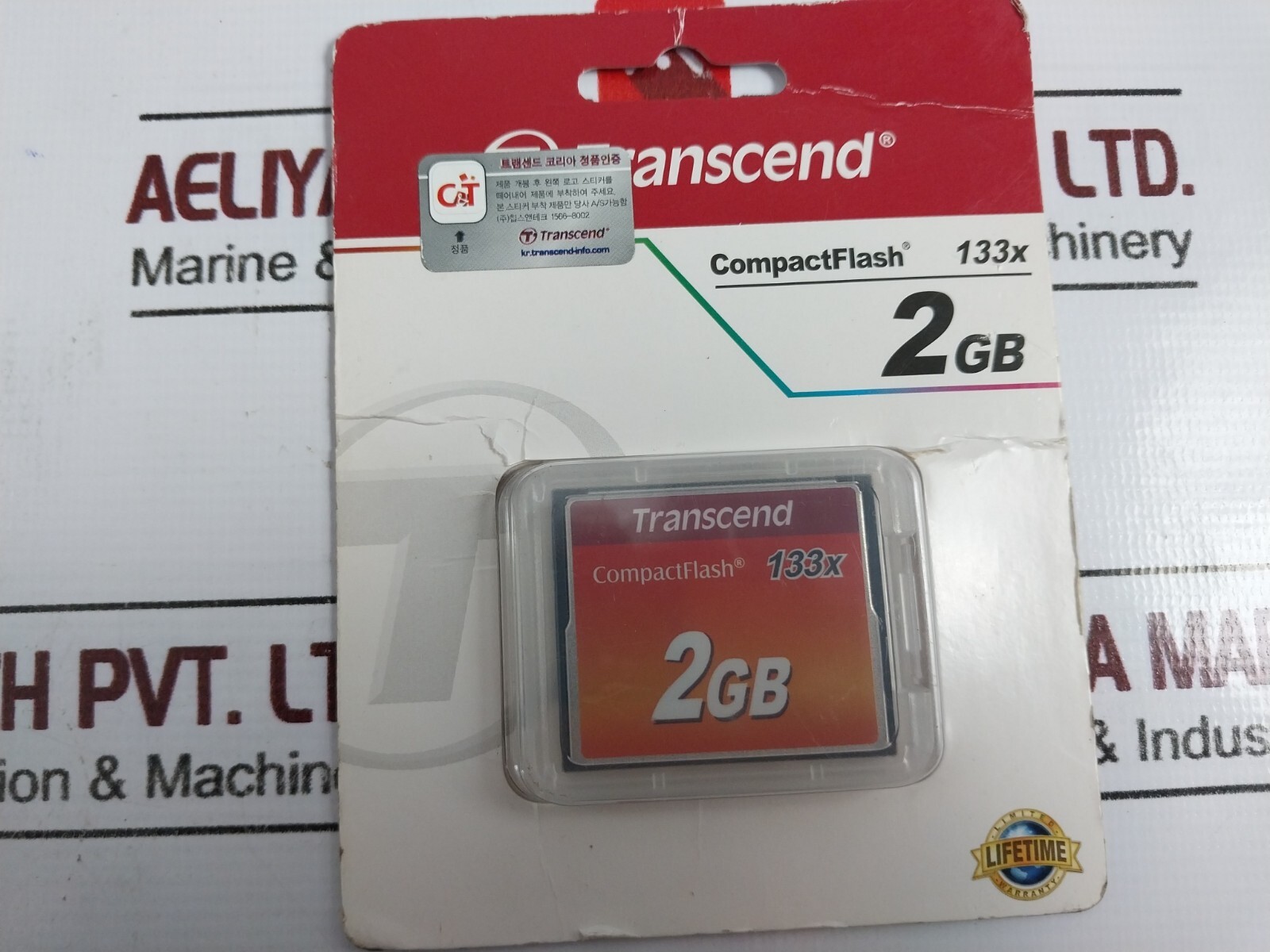 TRANSCEND 2GB SD Secure Digital Memory Card for Cameras TS2GCF133