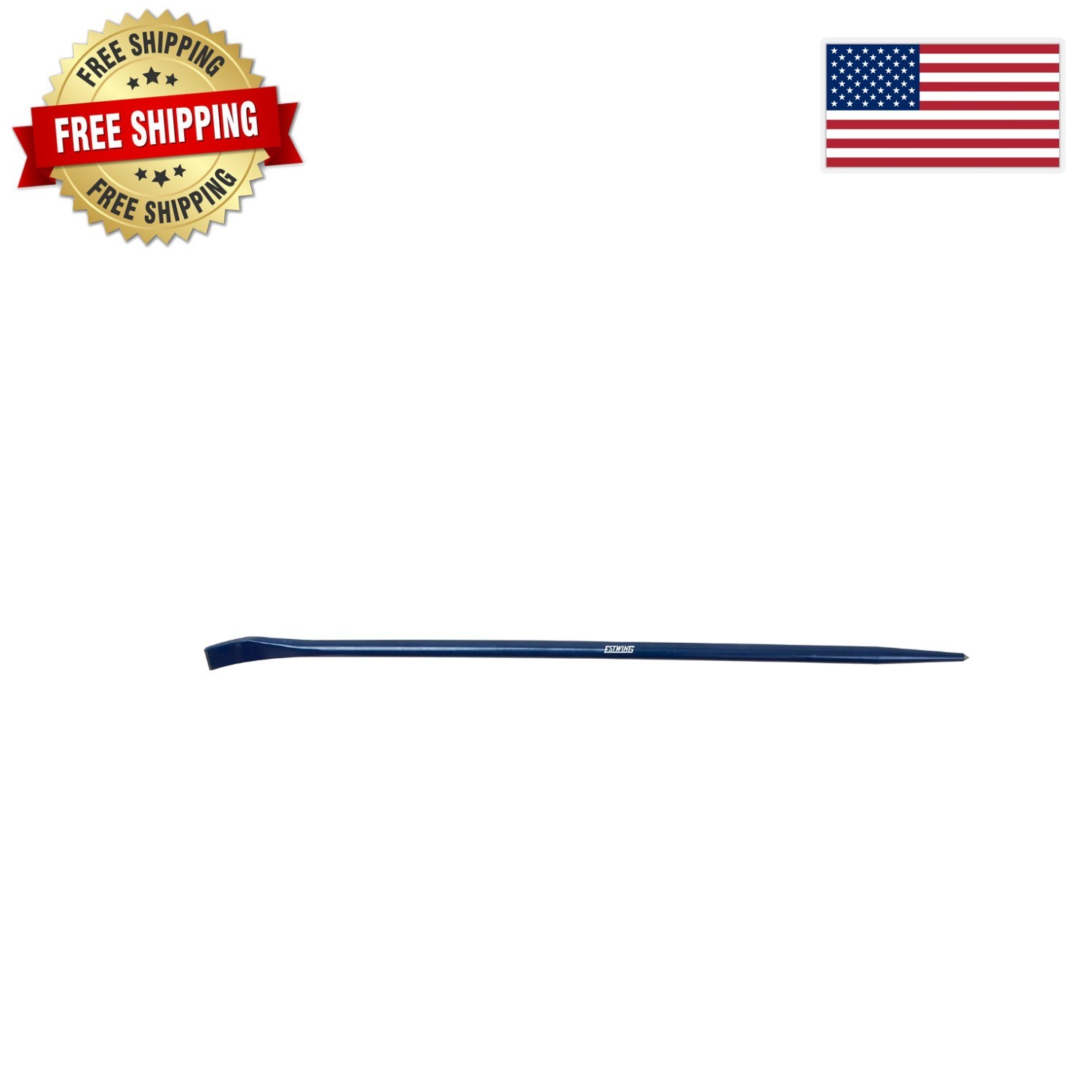 Durable 36" Alignment Tool - Chrome Alloy Steel for Precision Prying & Alignment