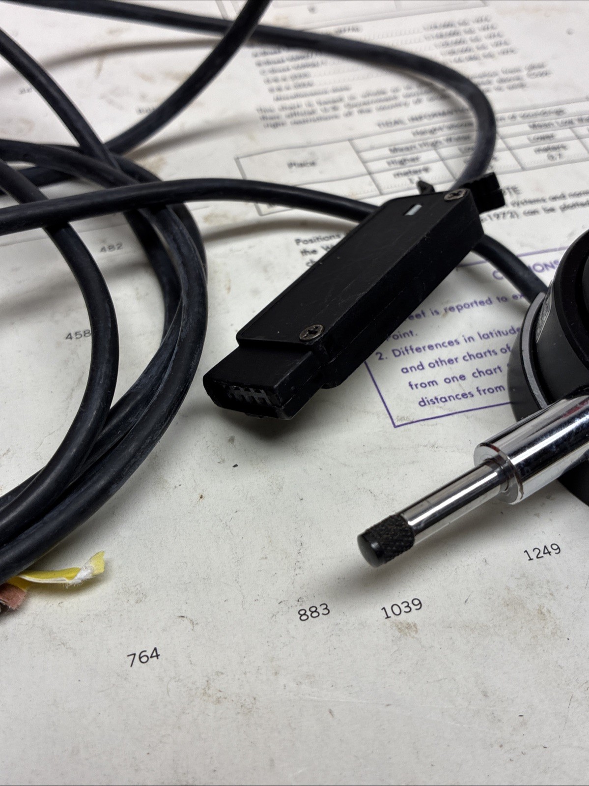 Starrett Probe/ for Remote Display P27600-1 NEW - 1" Digital Indicator .600