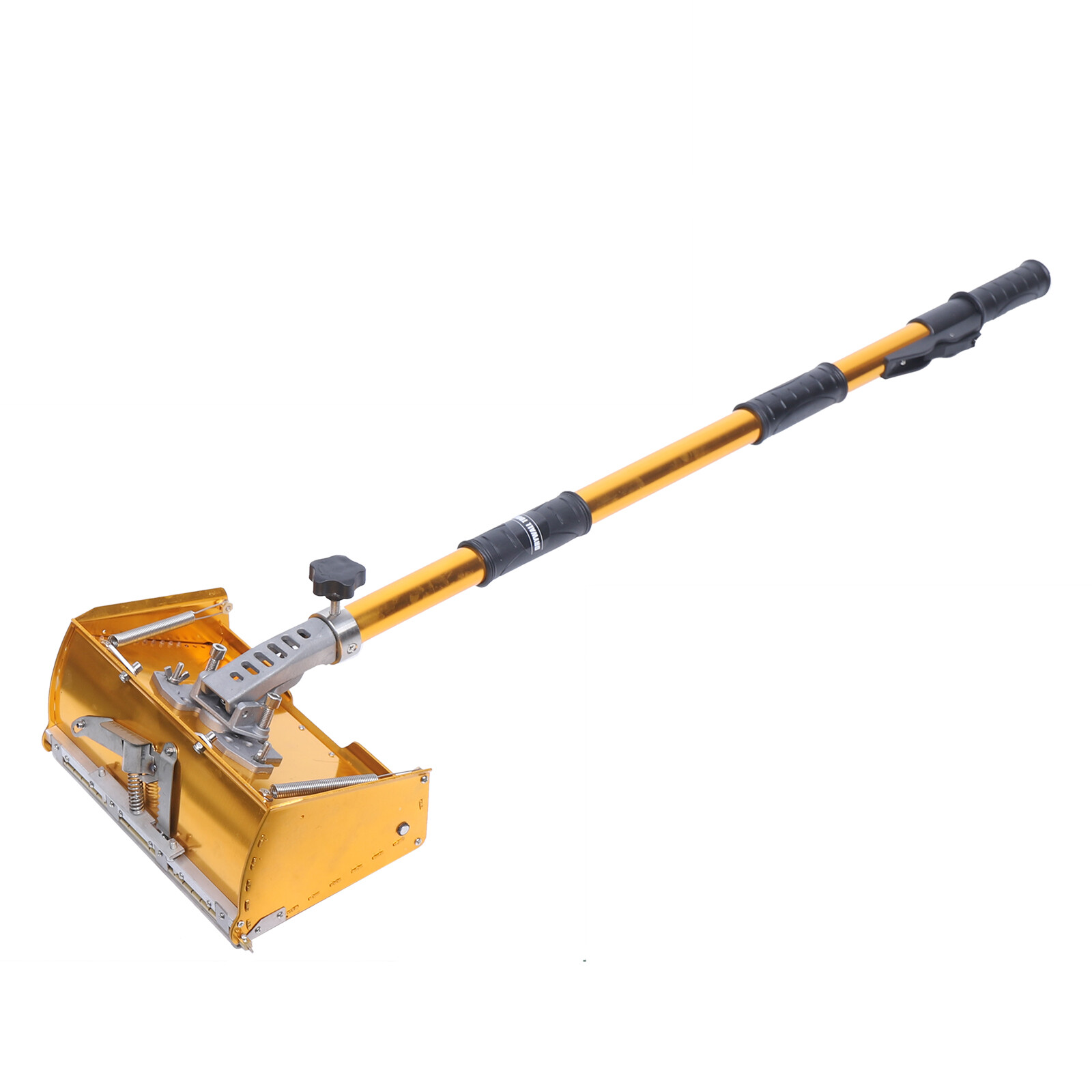 Professional Drywall Flat Finishing Box Tool with 40-64 Inch Adjustable Handle