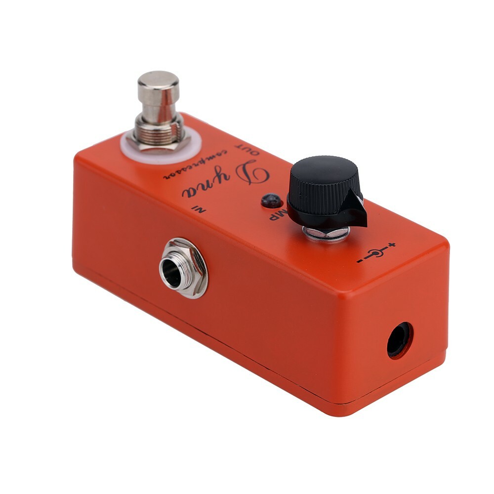Mosky Dyna Compressor Processsor Electric Guitar Bass Effects Pedals True Bypass