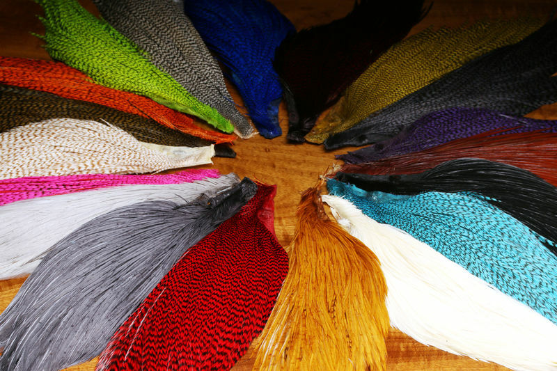 Hareline Dubbin - Half Rooster Cape
