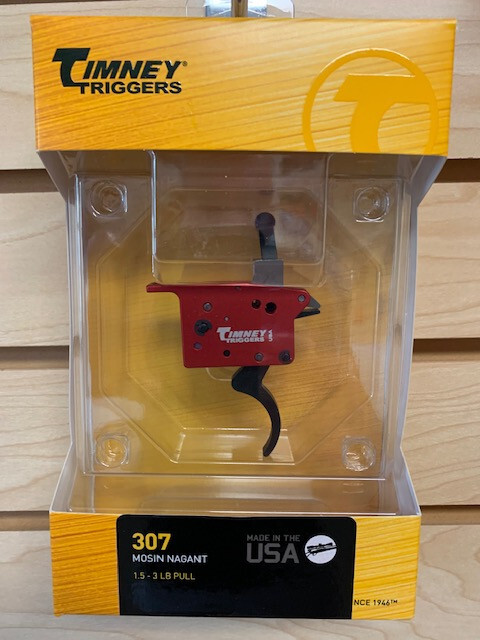 Timney Trigger for Mosin-Nagant MN Adjustable 1.5-3 lbs Trigger w/ Safety 307