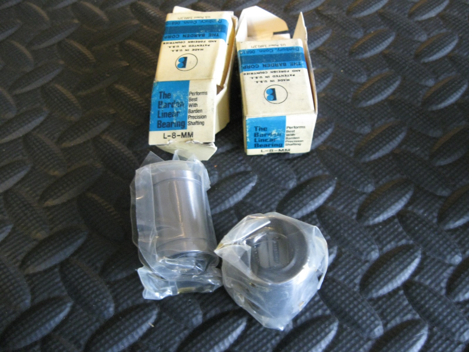 Barden L-8 mm Linear Bearing 2pc Lot