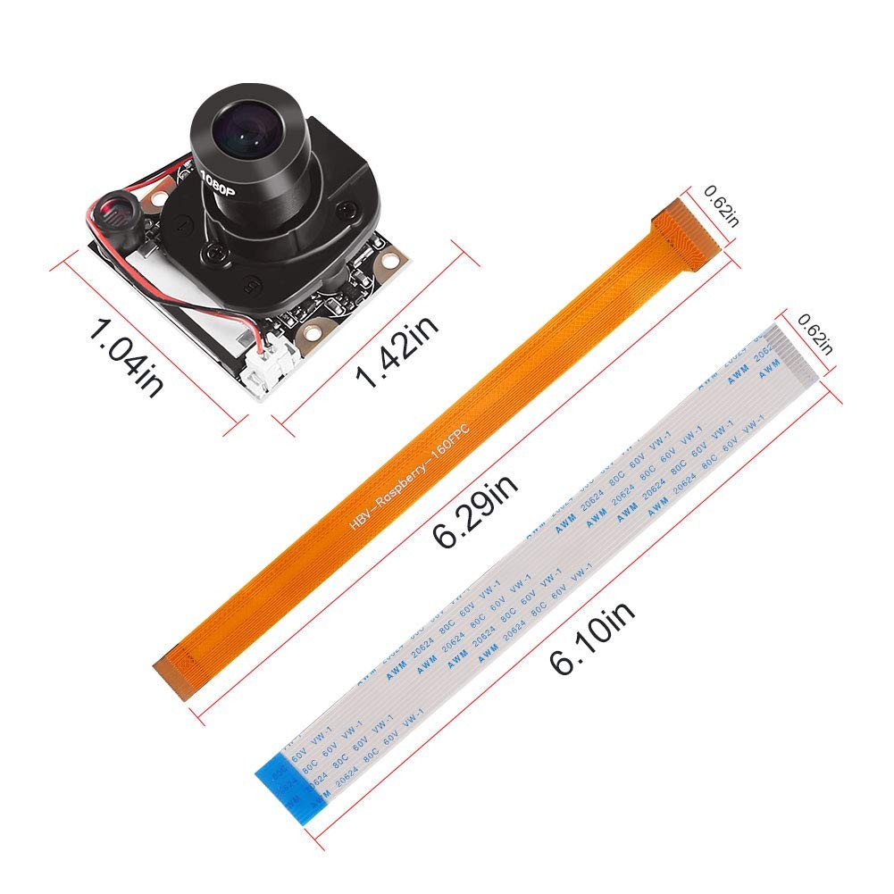 for Raspberry Pi 3 Model B+ Camera Module Night Vision