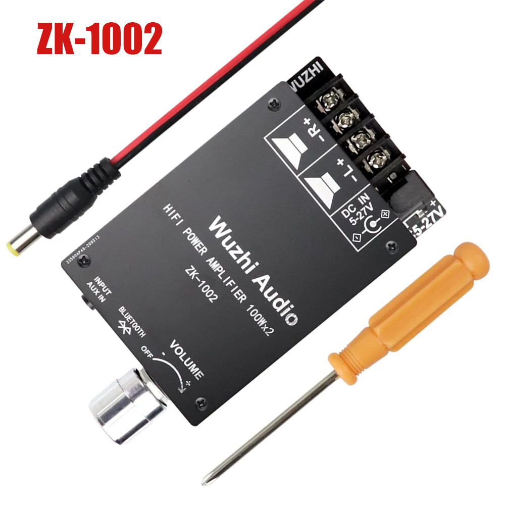 New ZK-1002 TPA3116D2 Bluetooth Digital HIFI Stereo Audio Power Amplifier Board