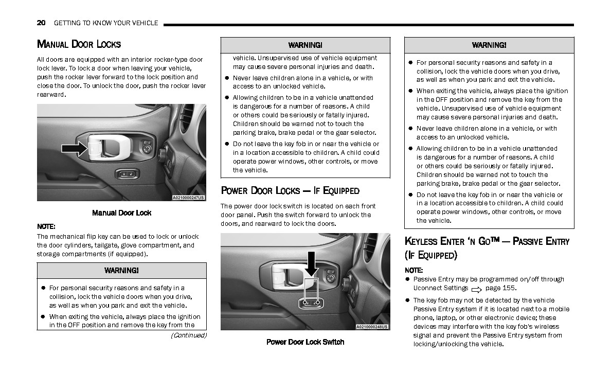 2025 Jeep Gladiator Owners Manual User Guide
