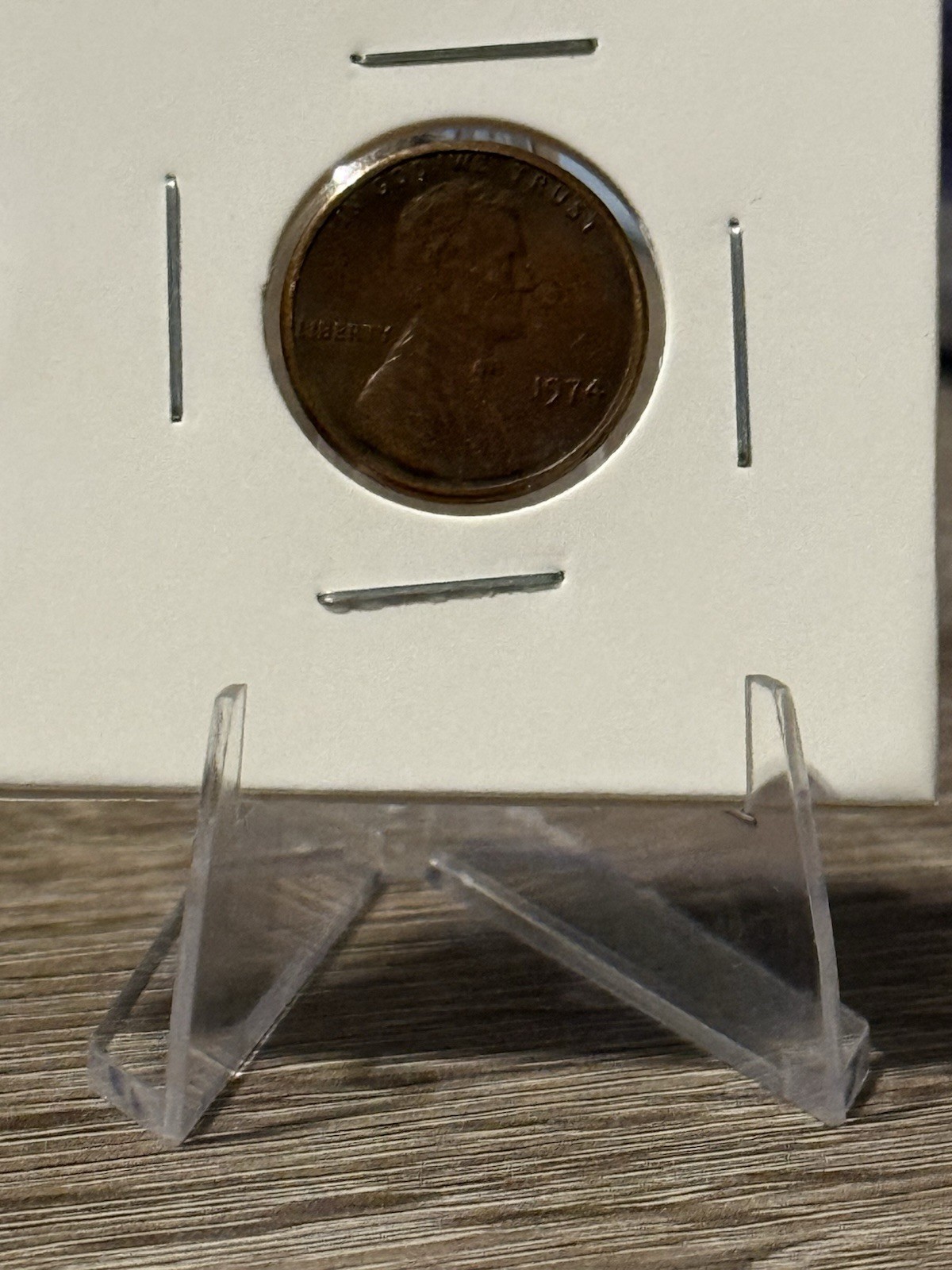 1974 Error Penny