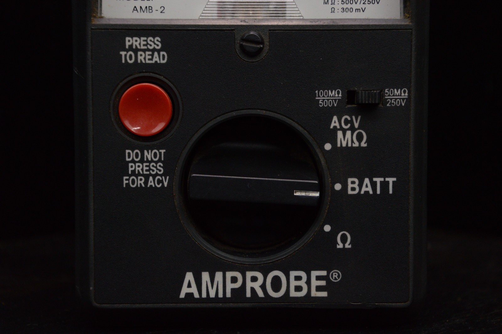 Amprobe AMB-2 Megaohmmeter insulation tester TESTED WORKING