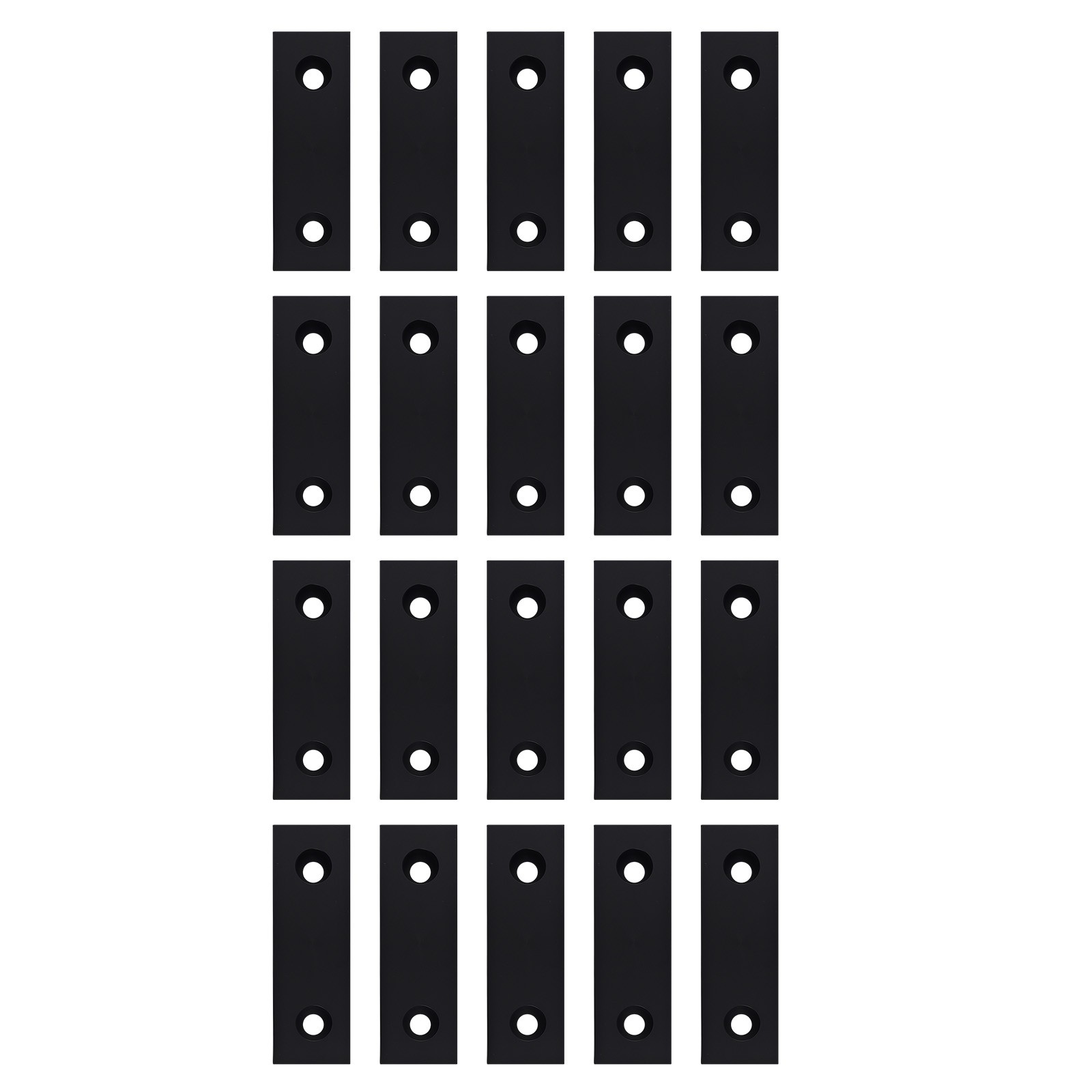 (10 PACK) 6 x 2 x 1" Standard Aluminum Soft Jaws Set FIT For Kurt 6" Vises
