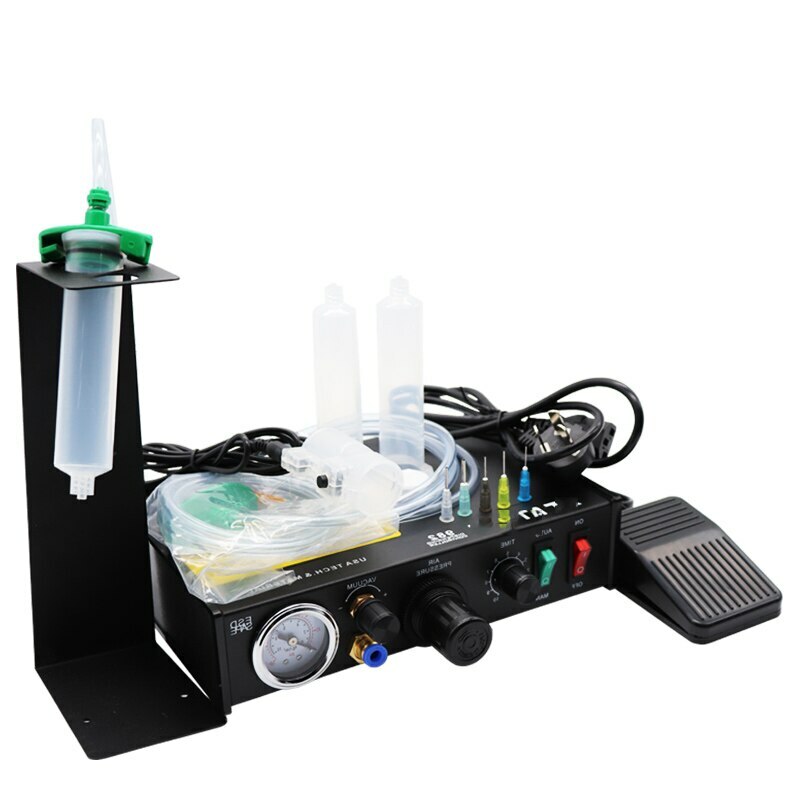 982 Semi-Automatic Glue Injection Machine Silicone Ab/Uv Glue Filling Machine