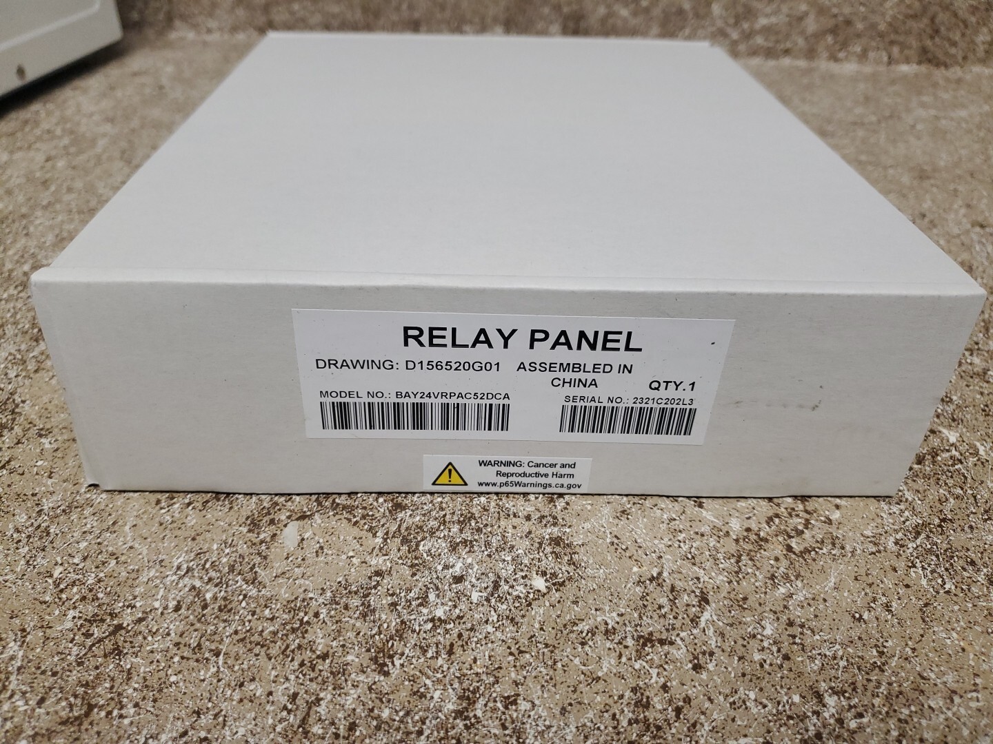 Trane BAY24VRPAC52DCA Conventional 24 Volt HVAC System Interface Relay Panel