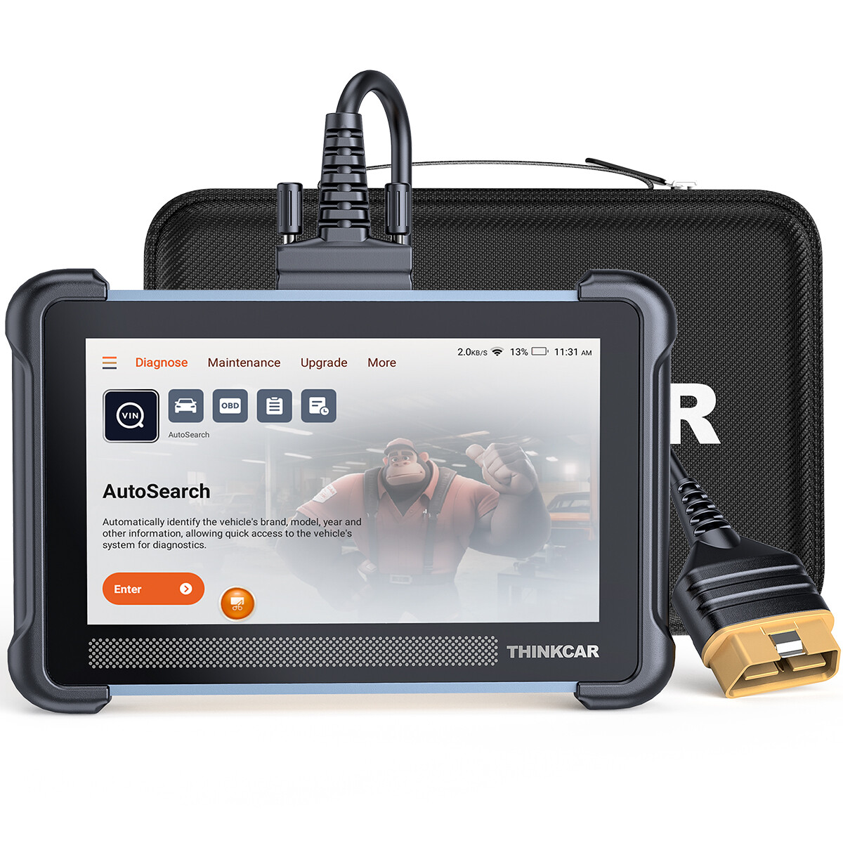 Thinkcar THINKSCAN 689 All Systems Car Diagnostic Tool OBD2 Scanner Active Test