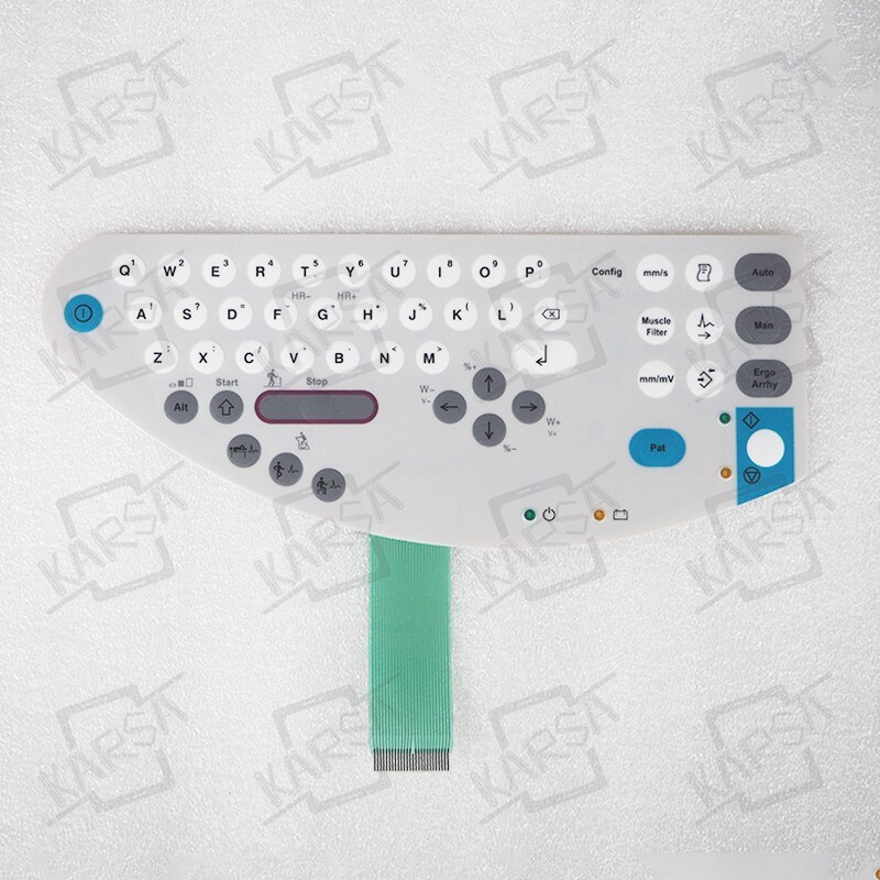 NEW Membrane Keypad Keyboard Film For GE MAC1200 MAC-1200ST Machine