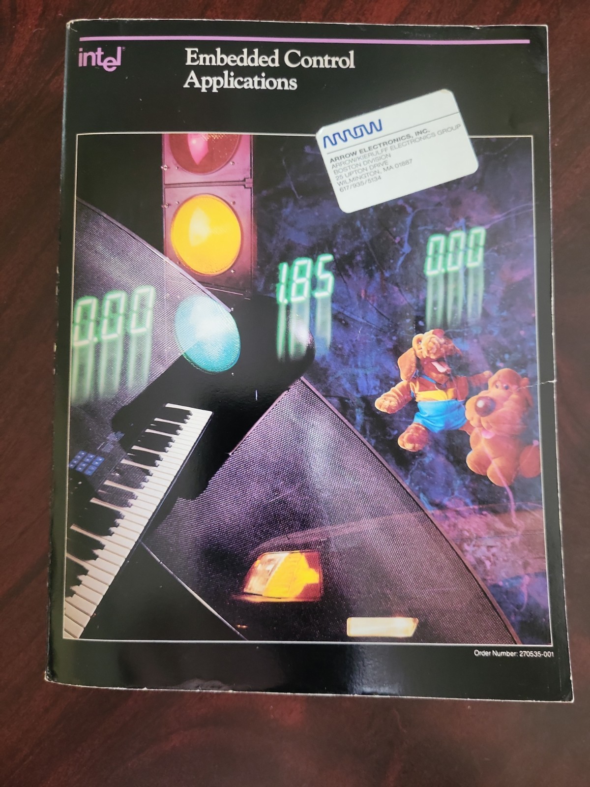 Vtg. INTEL Embedded Control Applications Book 1988